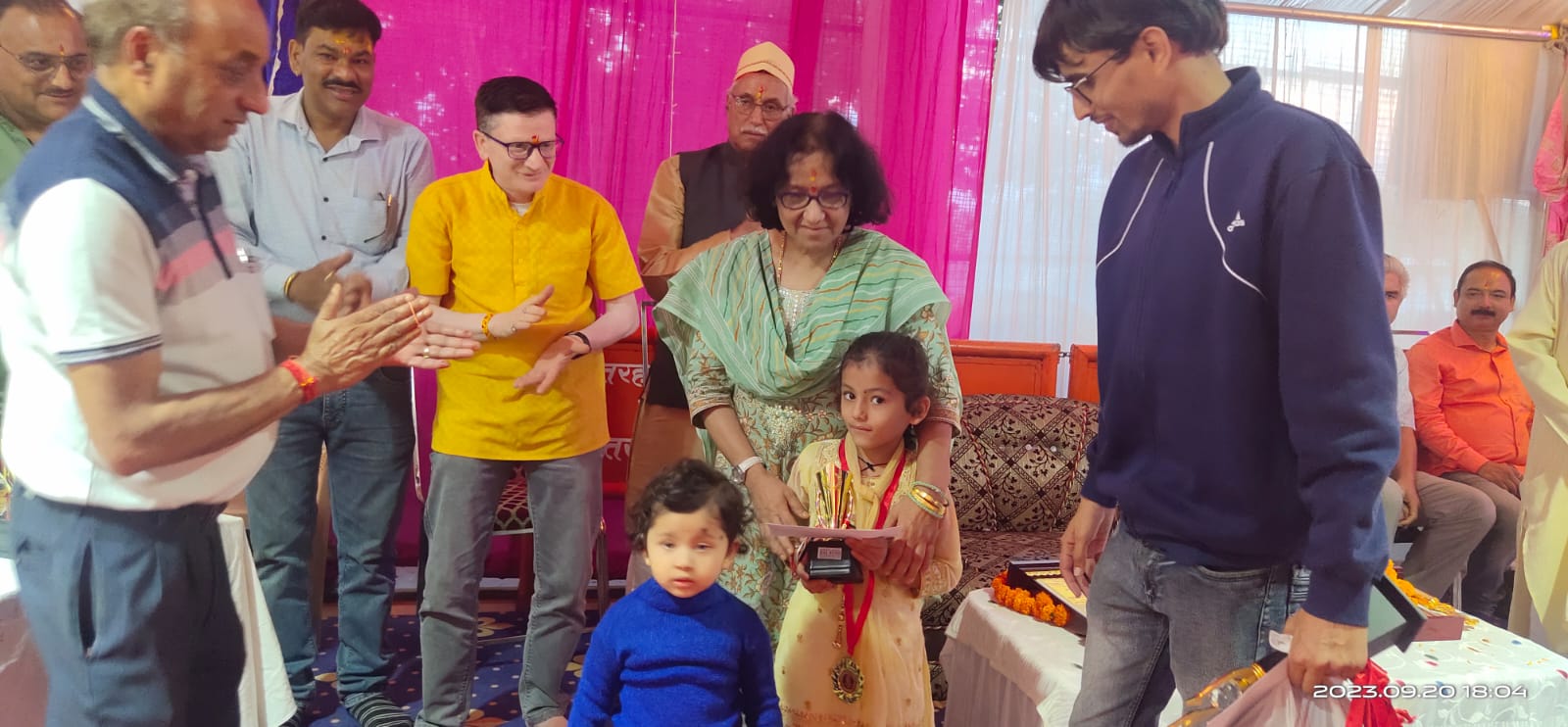 श्रीकृष्ण जन्माष्टमी महोत्सव का झांकी प्रतियोगिता पुरस्कार समारोह सम्पन्न, प्रतियोगिता में शामिल संस्थाएं हुई‌ पुरस्कृत