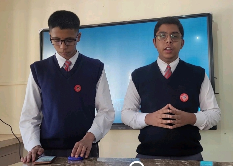 आर्मी पब्लिक स्कूल, रानीखेत के हर्षित एवं शौर्य ने अपनी अभिनव परियोजना से विद्यालय का बढ़ाया मान