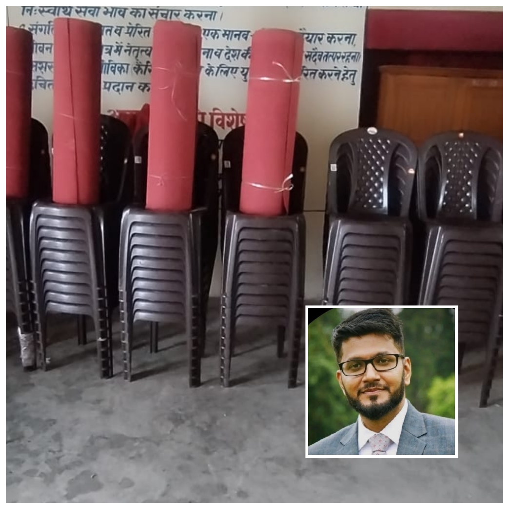 विकास पंत  फिर बने रानीखेत मिशन इंटर कॉलेज के छात्र- छात्राओं के लिए मददगार,संसाधन किए प्रदान